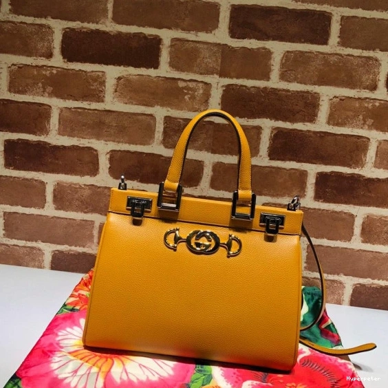 Hyper Peter Gucci Grainy Bag Handle Small Leather Zumi Top 0722